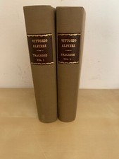VITTORIO ALFIERI - TRAGEDIE 2 VOLUMI. FELICE LE MONNIER 1926 #
