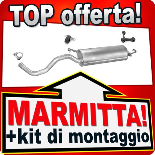 Silenziatore posteriore per - silenziatore,