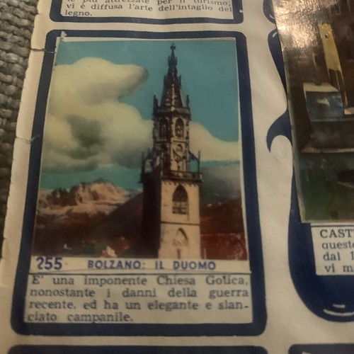 Figurina 255 regioni - n.255, le