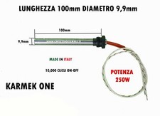 CANDELETTA STUFA PELLET KARMEK ONE EVA CALOR UNGARO FAGIOLO ZEFY HT 9,9X100 RACC