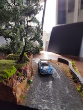 Diorama Rallye Au 1/43 Pour