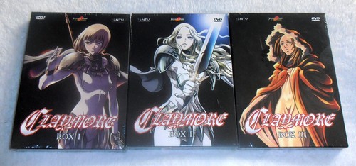 Claymore dvd box - claymore, set
