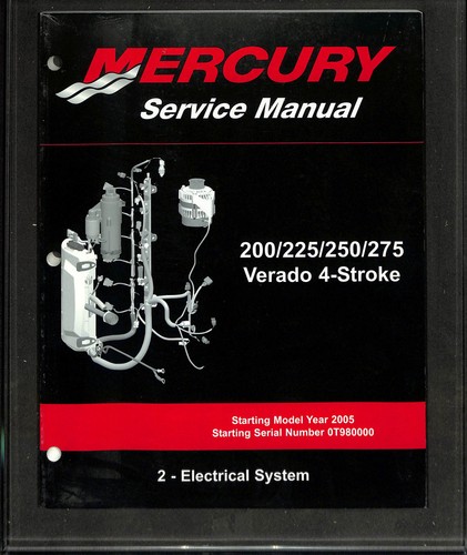 Mercury verado 200 275 4 - mercury, 200-275