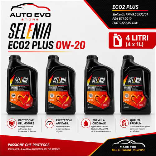 Olio motore selenia eco2 - 4,