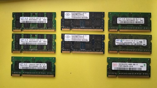 Lotto ram 8x1gb - ram,