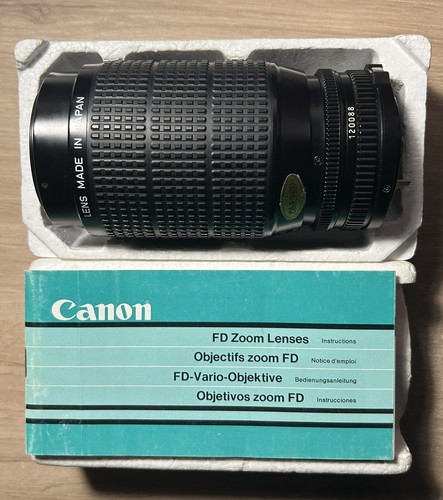 Lens canon macro 4 5 - fd,