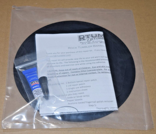 Rock tumbler barrel repair - barrel, kit