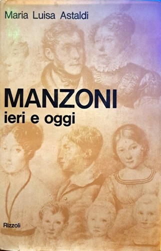 Libro manzoni ieri oggi - libro,