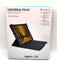 Logitech Universal FOLIO per Tablet da 9 a 10" Pollici " Custodia Tastiera con Bluetooth