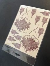 Adesivo tatuaggio hennè