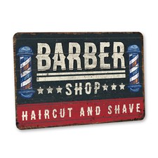 Insegna Barbiere Negozio