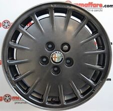 4 cerchi lega alfa romeo 147 156 spider gtv 500l tipo r15 antracite lt001114