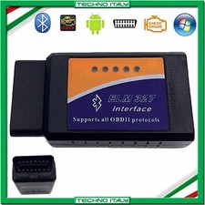 OBD-II ELM327 AUTO MOTO DIAGNOSTICA SCANNER RESET OBD2 BLUETOOTH ANDROID WINDOWS