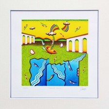 Giuliano Ghelli,  Serigrafia  Formato cm 40x40