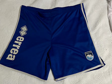 PESCARA ERREA MATCH WORN PANTS PANTALONCINI CALCIO SHORTS PANTALONCINO