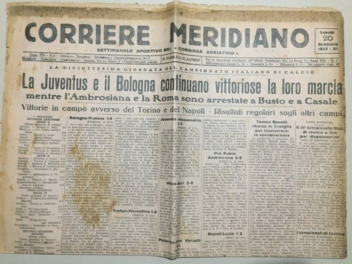 Giornali 1933 corriere - 1933,