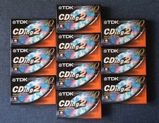  LOT 10 PCS TDK CD-ing 60'