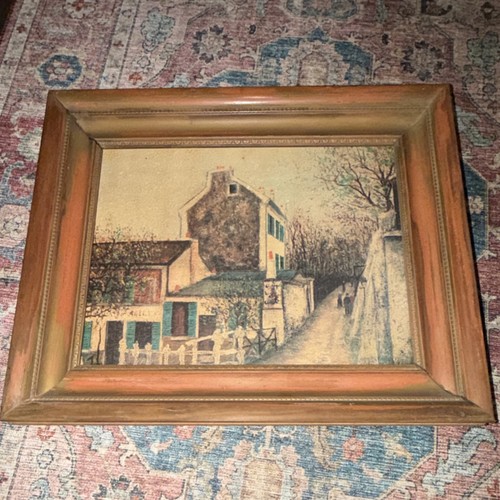 Utrillo lapin agile quadro - utrillo,