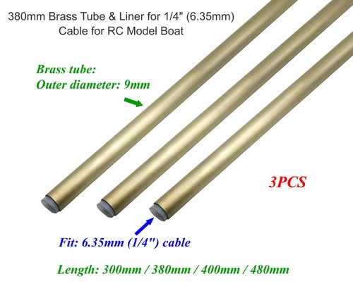 3pcs tubo fodera ottone - 3pcs,