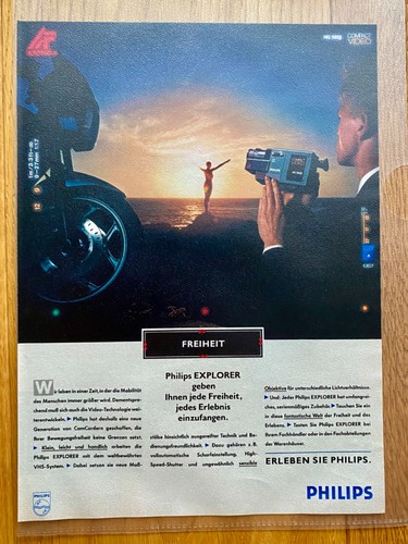 Videocamera vhs philips - vhs,