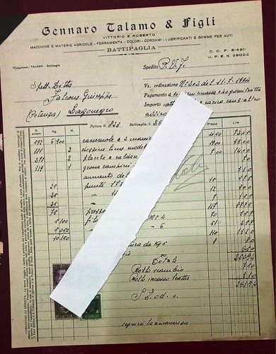 Fattura gennaro talamo - da,