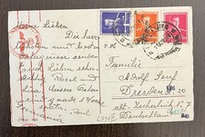 Christos a inviat - Easter Romania - Nazi Eagle Stamp Swastika 1943