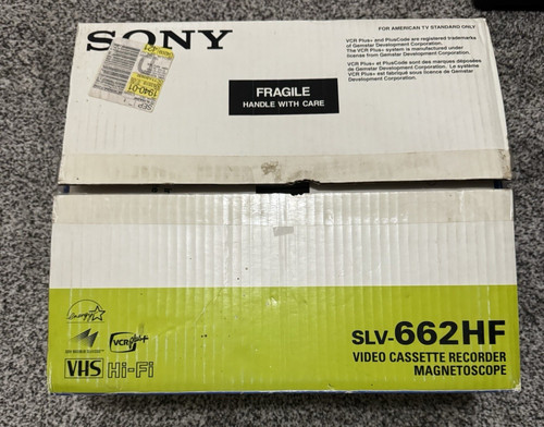 Used sony slv 662hf vcr - slv-662hf, plus