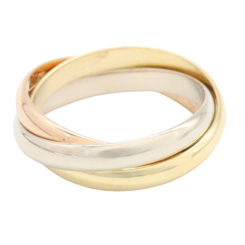 Anello cartier trinity 18kywrg - anello,