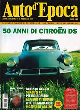 Auto d'Epoca - anno XXII ( 246) - n. 2 - Febbraio 2005 - periodico mensile -