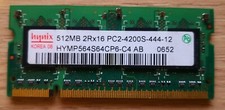 Memoria Ram Hynix HYMP564S64CP6-C4 AB 512MB DDR2 SDRAM PC2-4200 (DDR2-533)