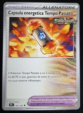 CAPSULA ENERGETICA TEMPO PASSATO 140/162 OGGETTO POKEMON in Italiano Allenatore