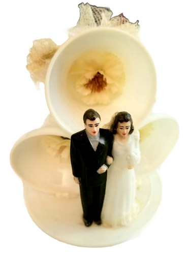 Cake topper matrimonio 1955