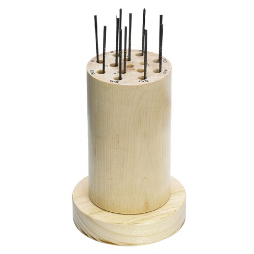 Base tonda girevole - in, legno