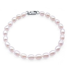 Bracciale Perle Argento