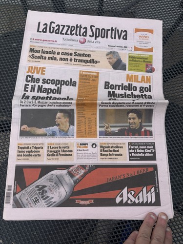 Giornale calcio novembre 2009 - calcio,
