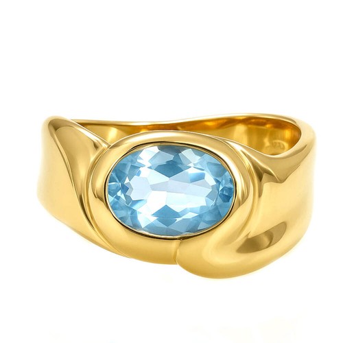 Anello carati oro giallo - anello,