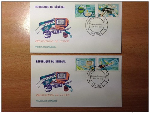 Senegal fdc 1990 opce - senegal,