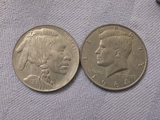 Confezione da 2 monete grandi