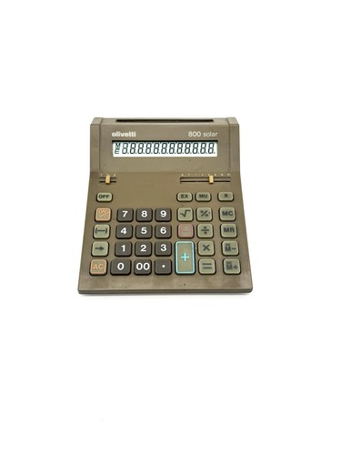 Calcolatrice vintage olivetti - vintage,