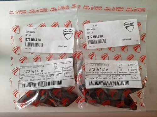 Tappi fianchetti multistrada - fianchetti,