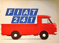 Fiat 241  Brochure c.1968