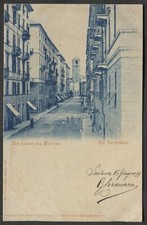Cartolina di Savona - Veduta di Via Verzellino - (C4008)