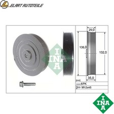 KIT PULEGGIA ALBERO MOTORE 544
