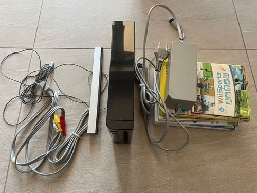Wii console nera con - wii,