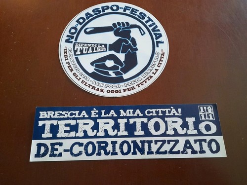 Adesivi ultras brescia - adesivi,