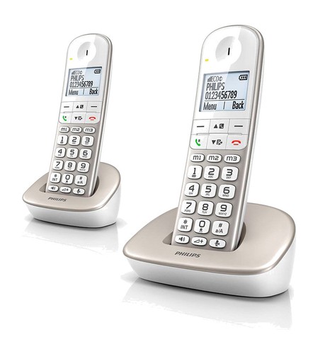 Philips telefono cordless duo - philips,