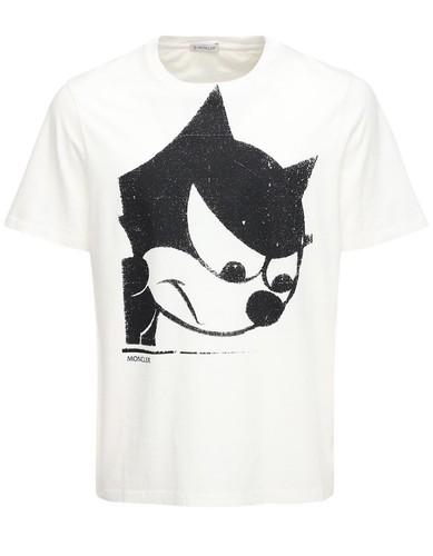 Shirt grafica moncler - t-shirt,