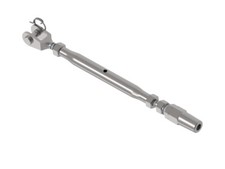 Seilterminal Drahtseilterminal Filettato Acciaio Inox Tendicavo Aisi 316