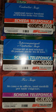Schede Telefoniche SERIE 3 PZ
