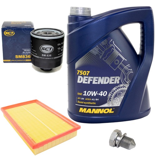 Olio motore set filtri 10w40 - filtri,